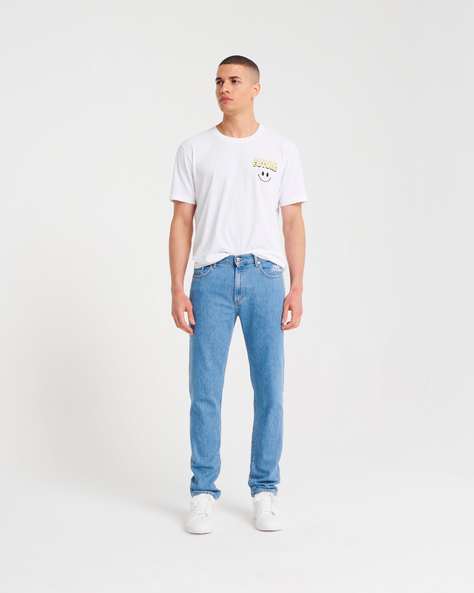 BLEU CLAIR / NEW / QTY : 1 / JACOB Jean Slim Fit - Bleu Clair
