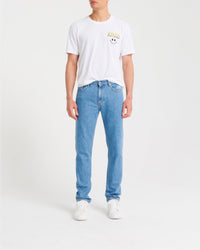 Pantalon slim fit Jacob en denim - Bleu Clair