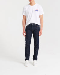 Pantalon slim fit Jacob en denim - Brut