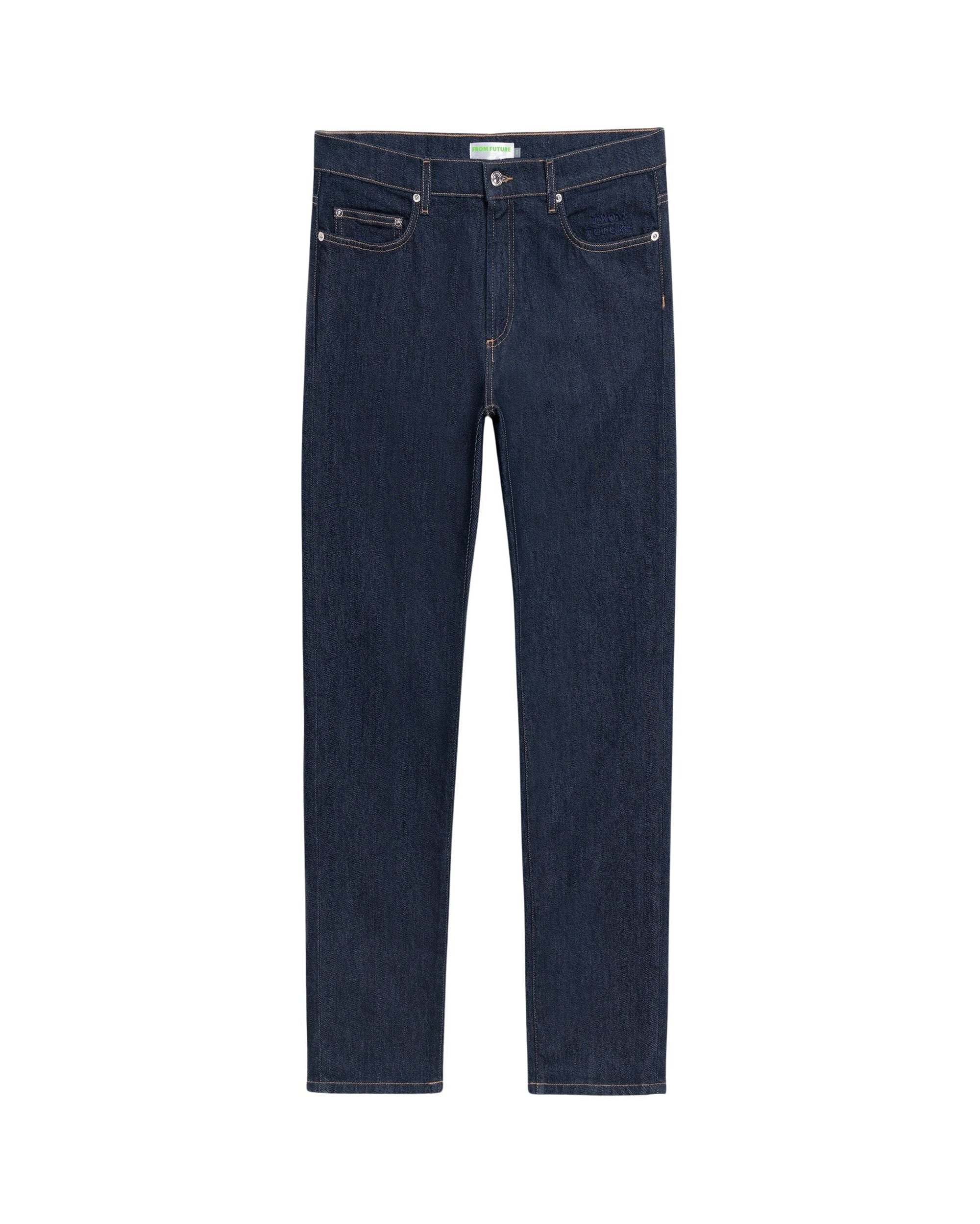 Pantalon slim fit Jacob en denim - Brut