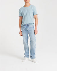 Pantalon coupe baggy Josh en denim - Light Blue