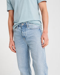 Pantalon coupe baggy Josh en denim - Light Blue