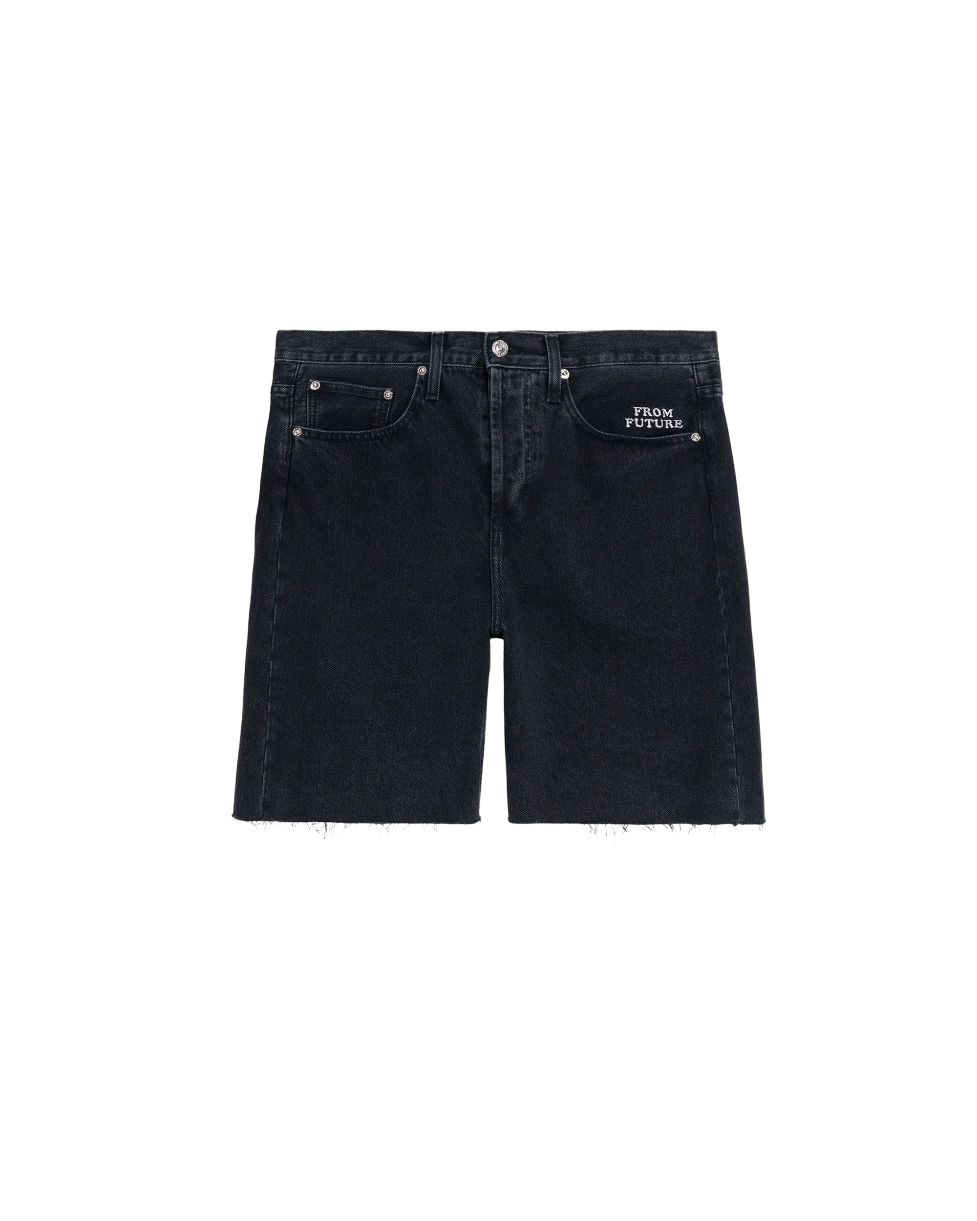 Short Jack en denim - Noir