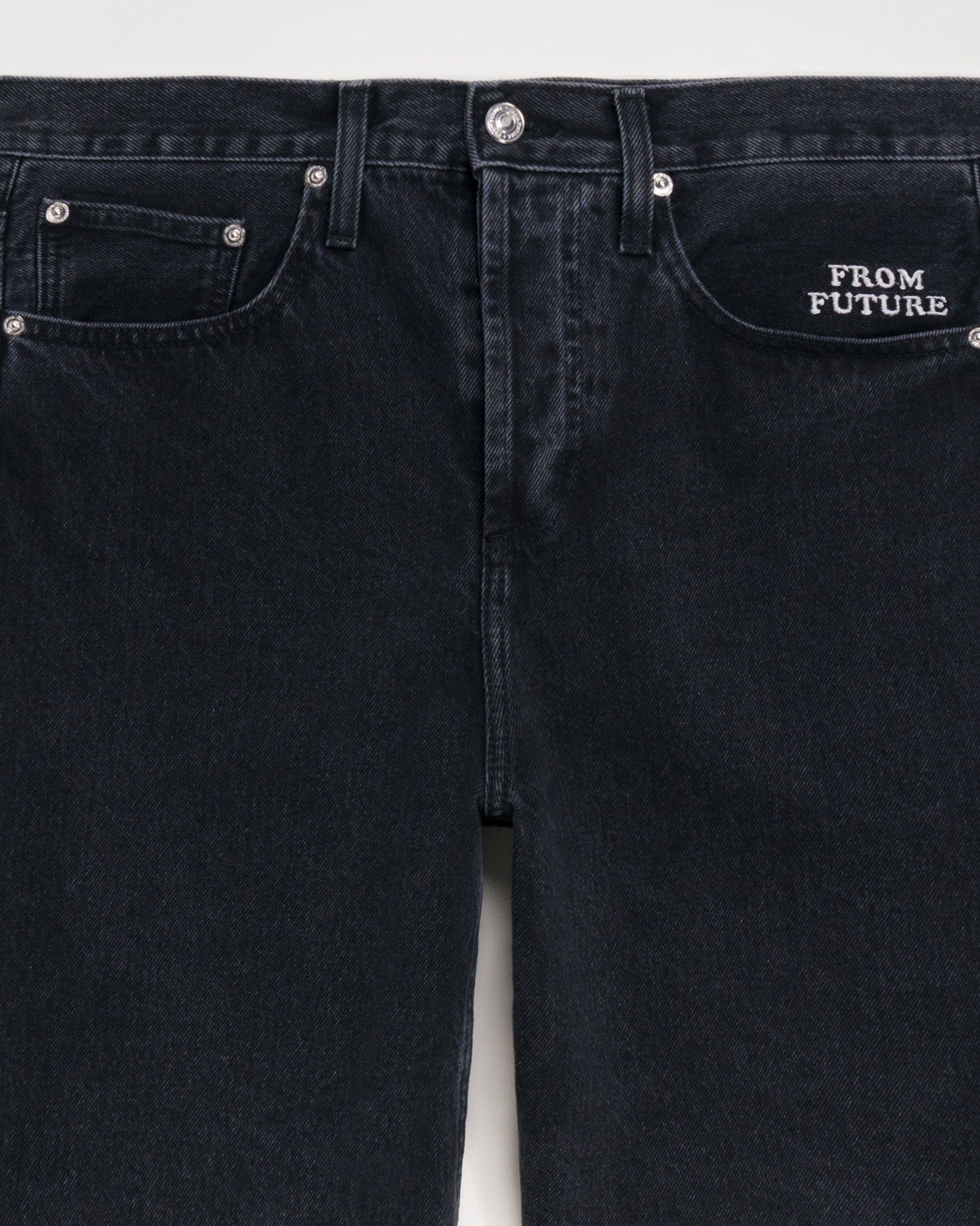 Short Jack en denim - Noir