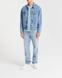 Veste From Future en denim - Light Blue