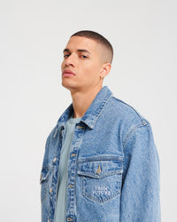 LIGHT BLUE / NEW / QTY : 1 / Veste Jean - Light Blue