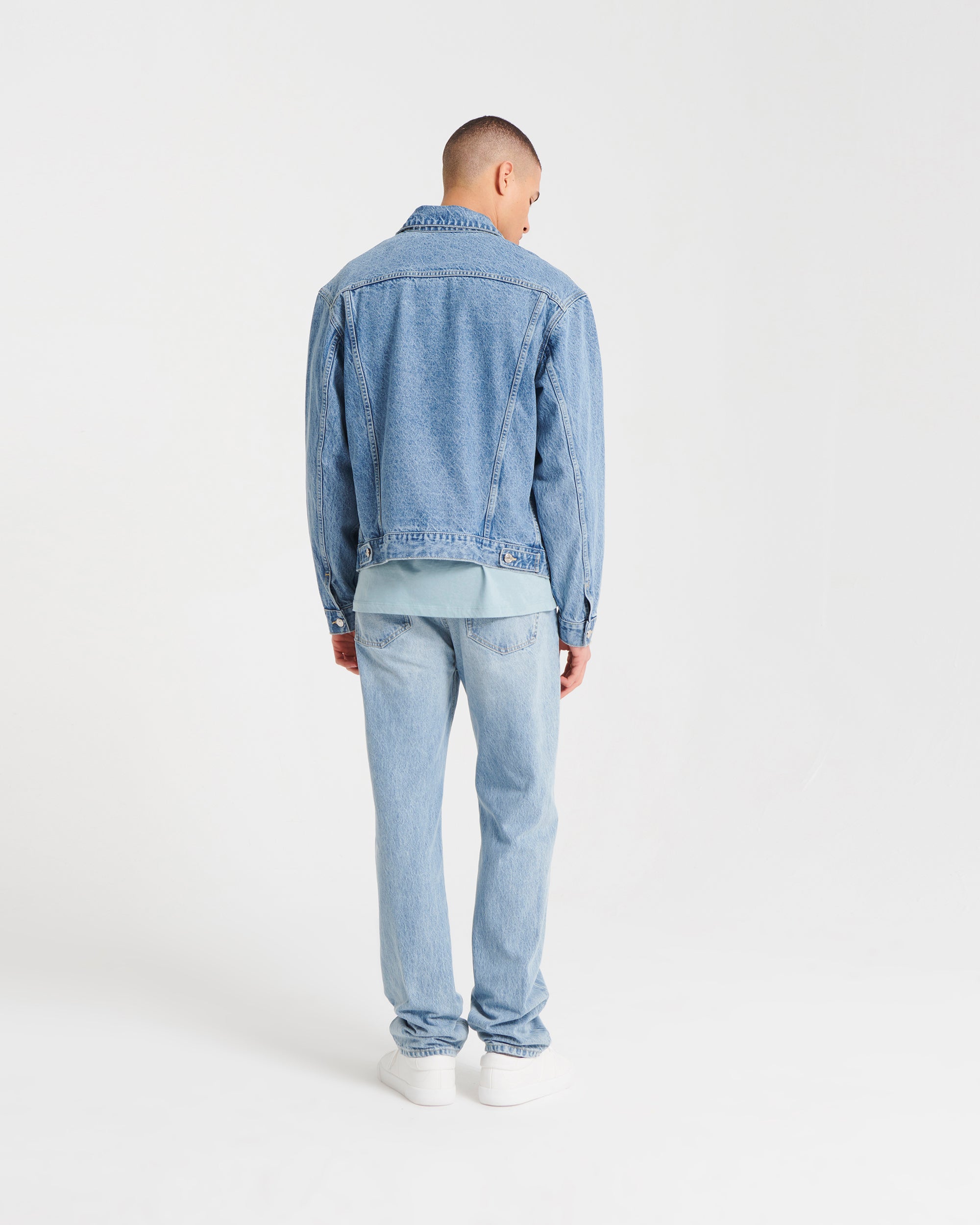 Veste From Future en denim - Light Blue
