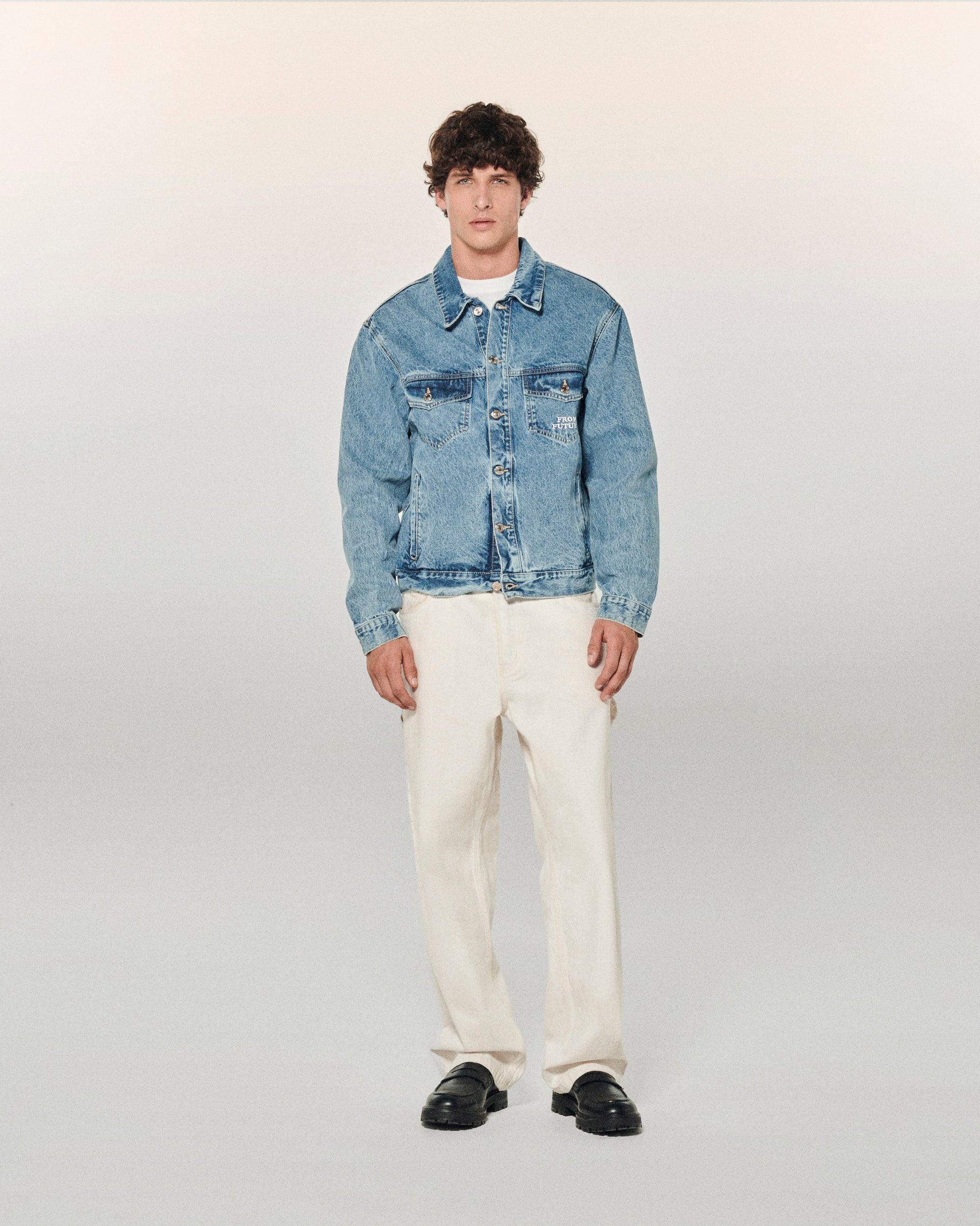 LIGHT BLUE / NEW / QTY : 1 / Veste Jean - Light Blue