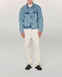 Veste From Future en denim - Light Blue