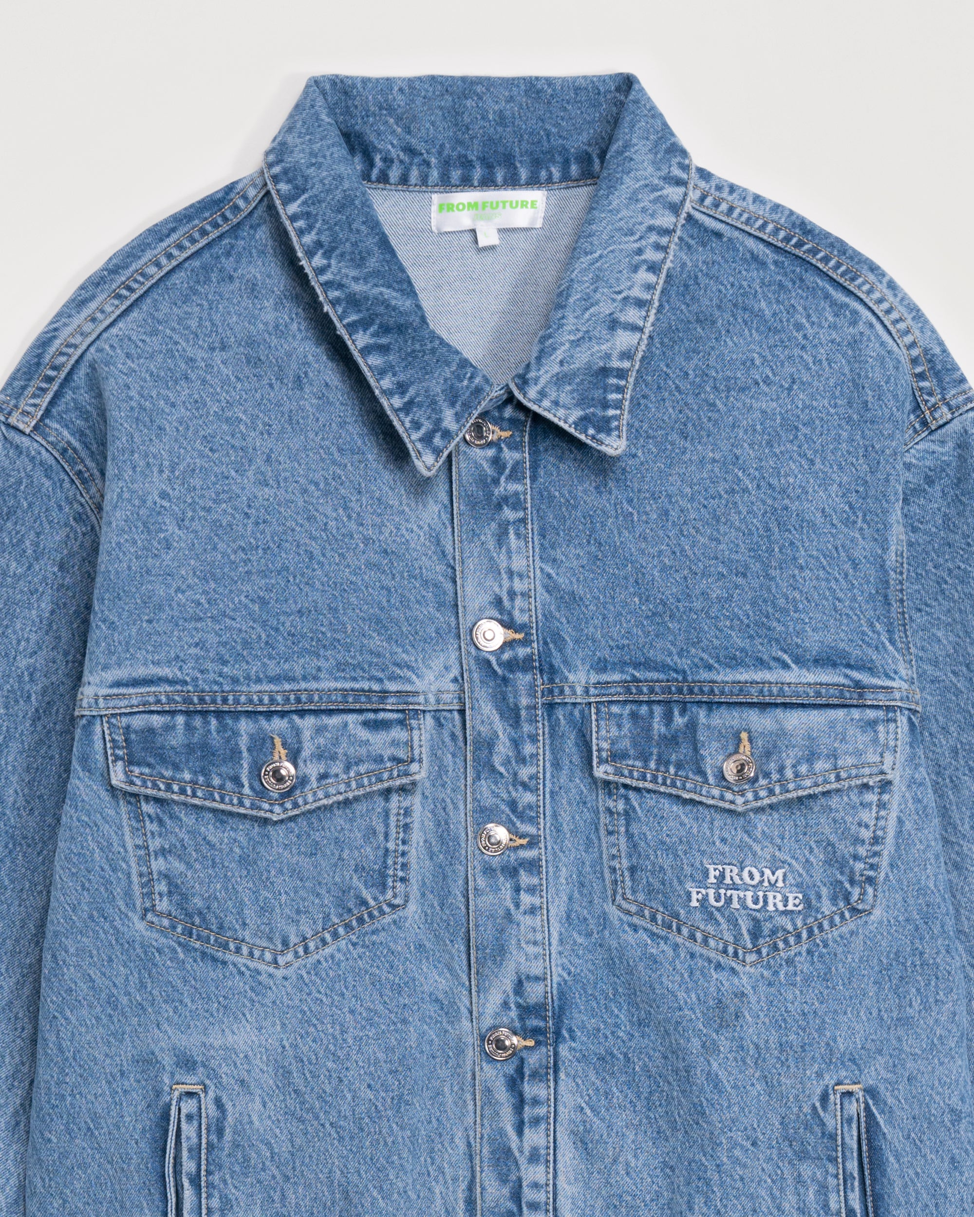 LIGHT BLUE / NEW / QTY : 1 / Veste Jean - Light Blue