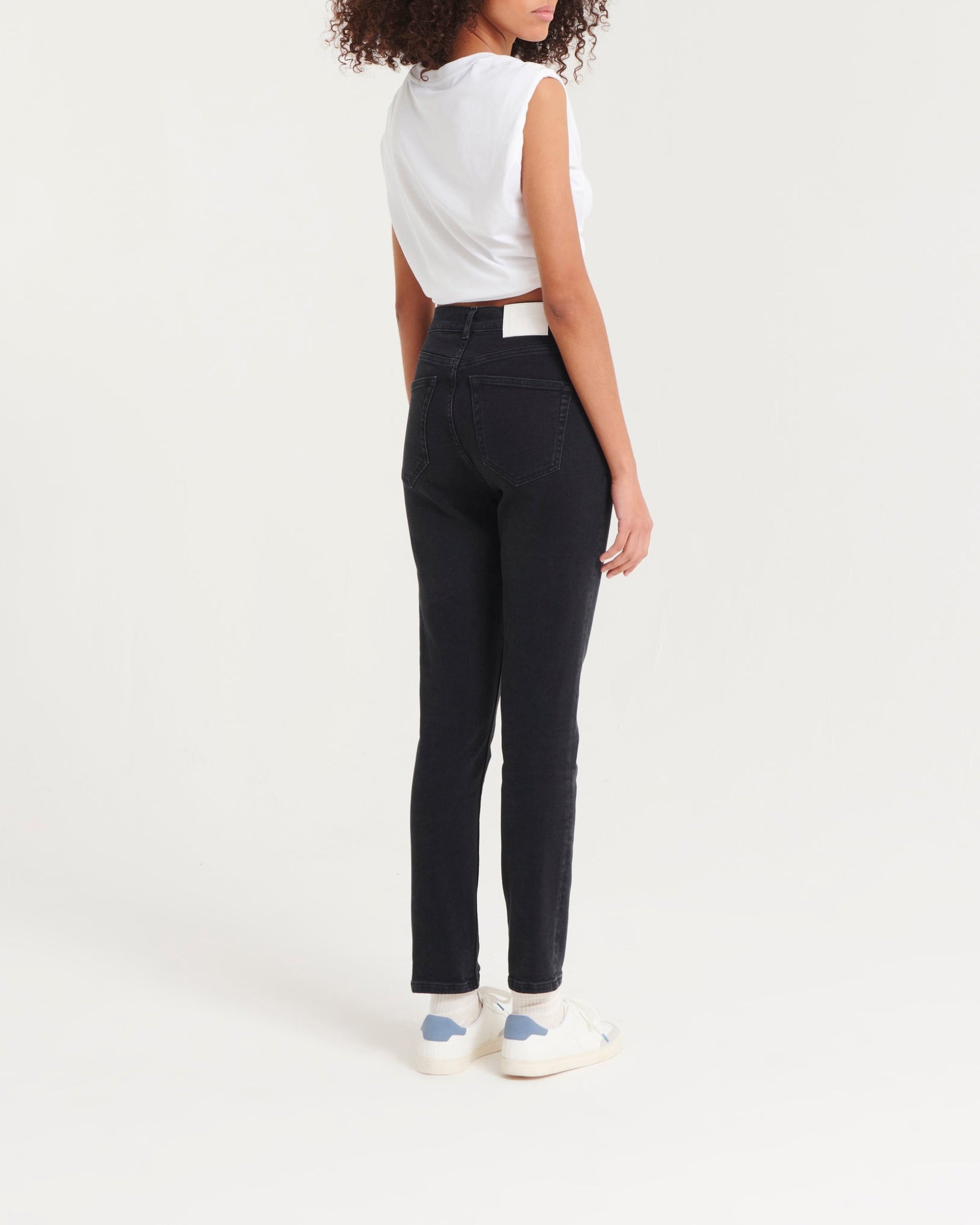 Johnny slim fit denim trousers - Black