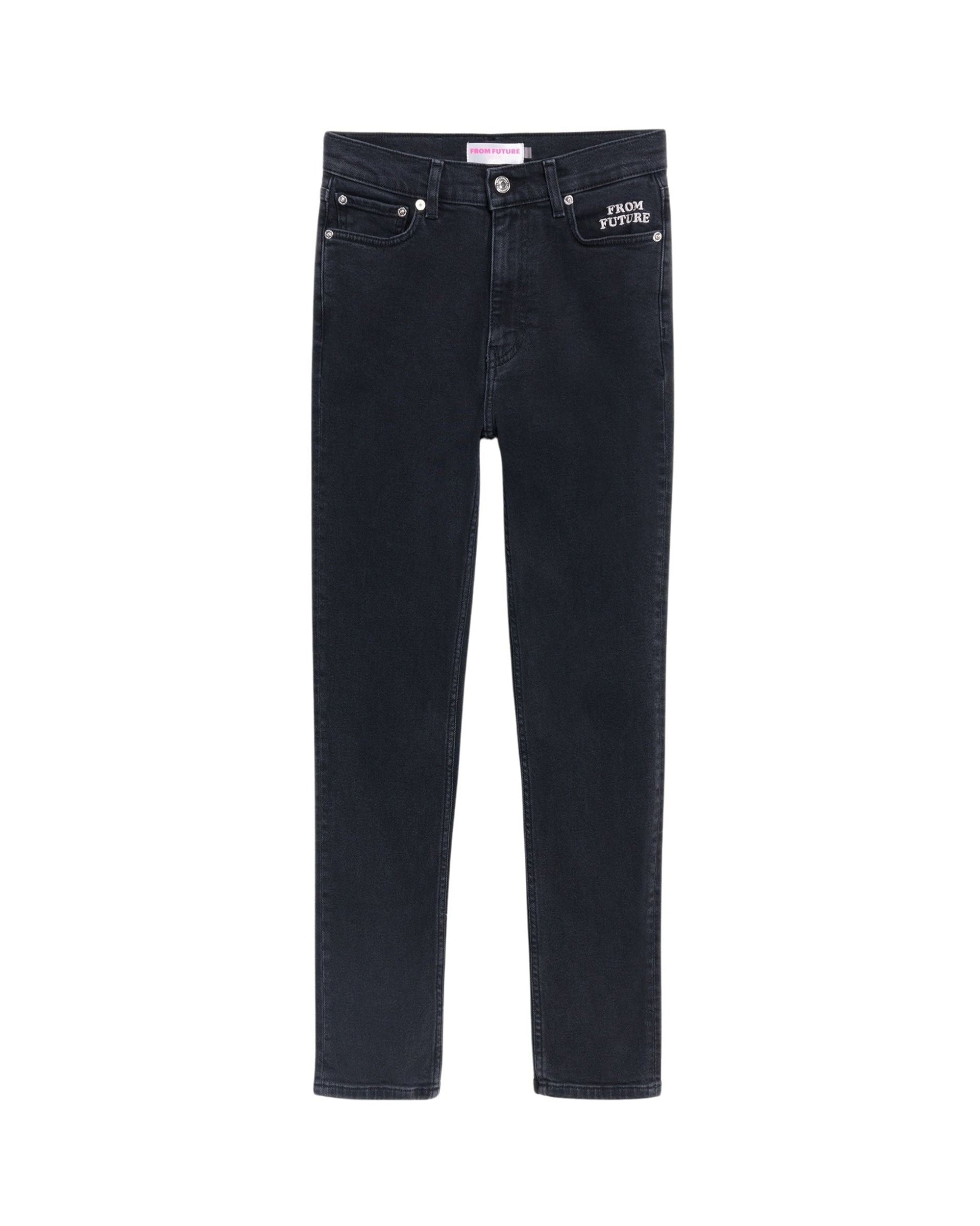 Johnny slim fit denim trousers - Black