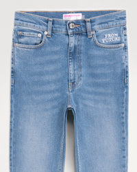 Pantalon slim fit Johnny en denim - Bleu Clair