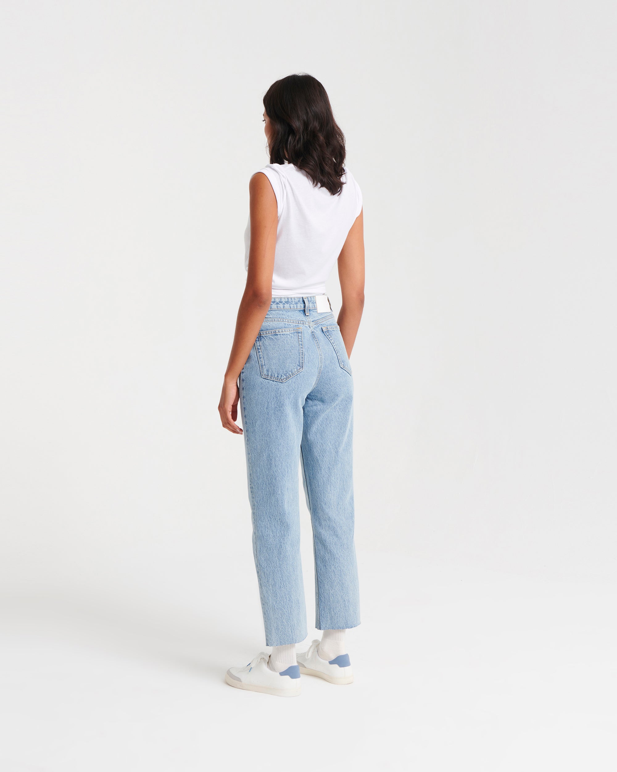 ZZ HORS LIGNE Joseph Denim Trousers - Light Blue