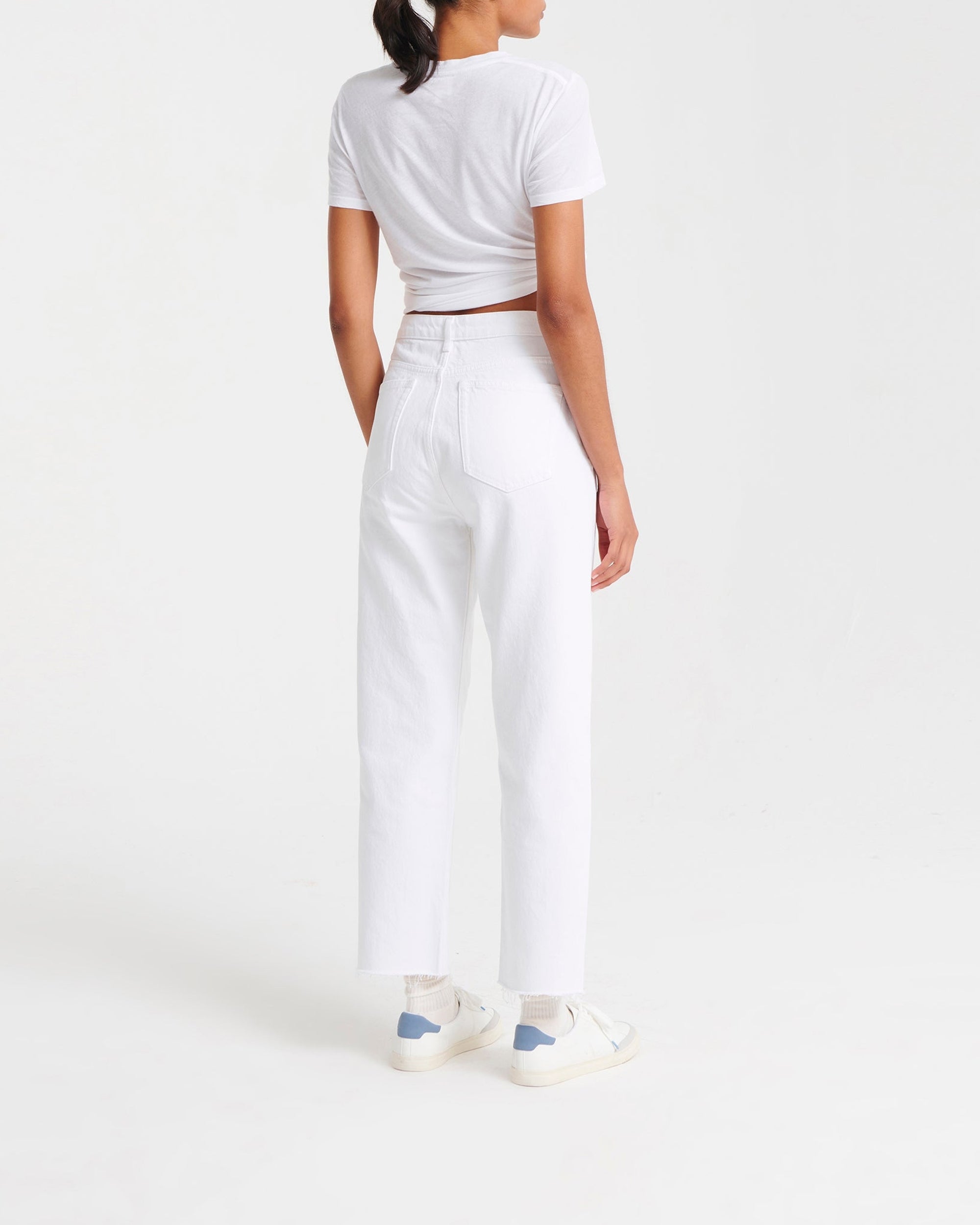 ZZ HORS LIGNE Pantalon Joseph en denim - Ecru