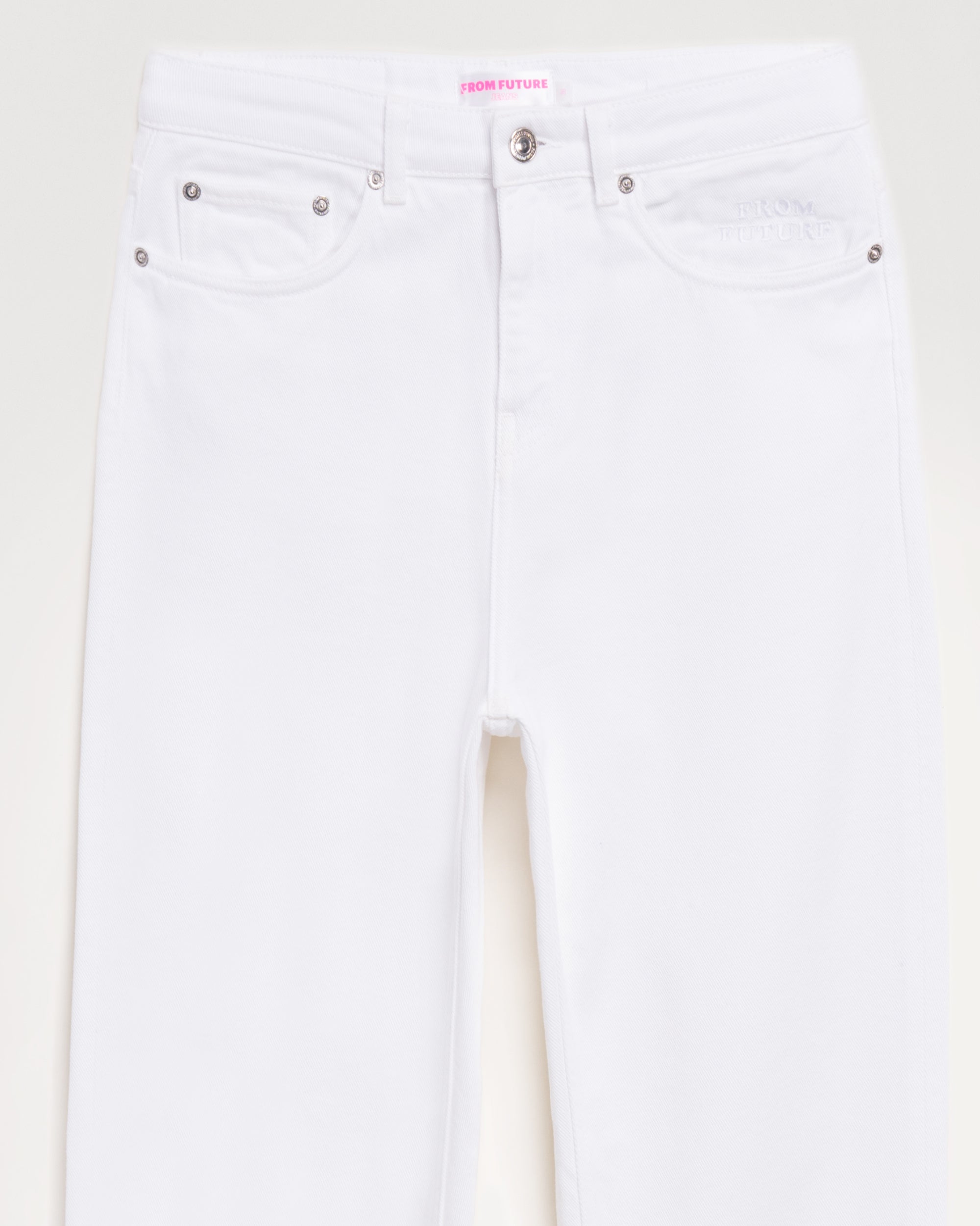 ZZ HORS LIGNE Pantalon Joseph en denim - Ecru