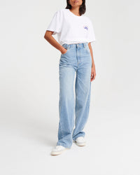 ZZ HORS LIGNE Pantalon droit Jamie en denim - Light Blue