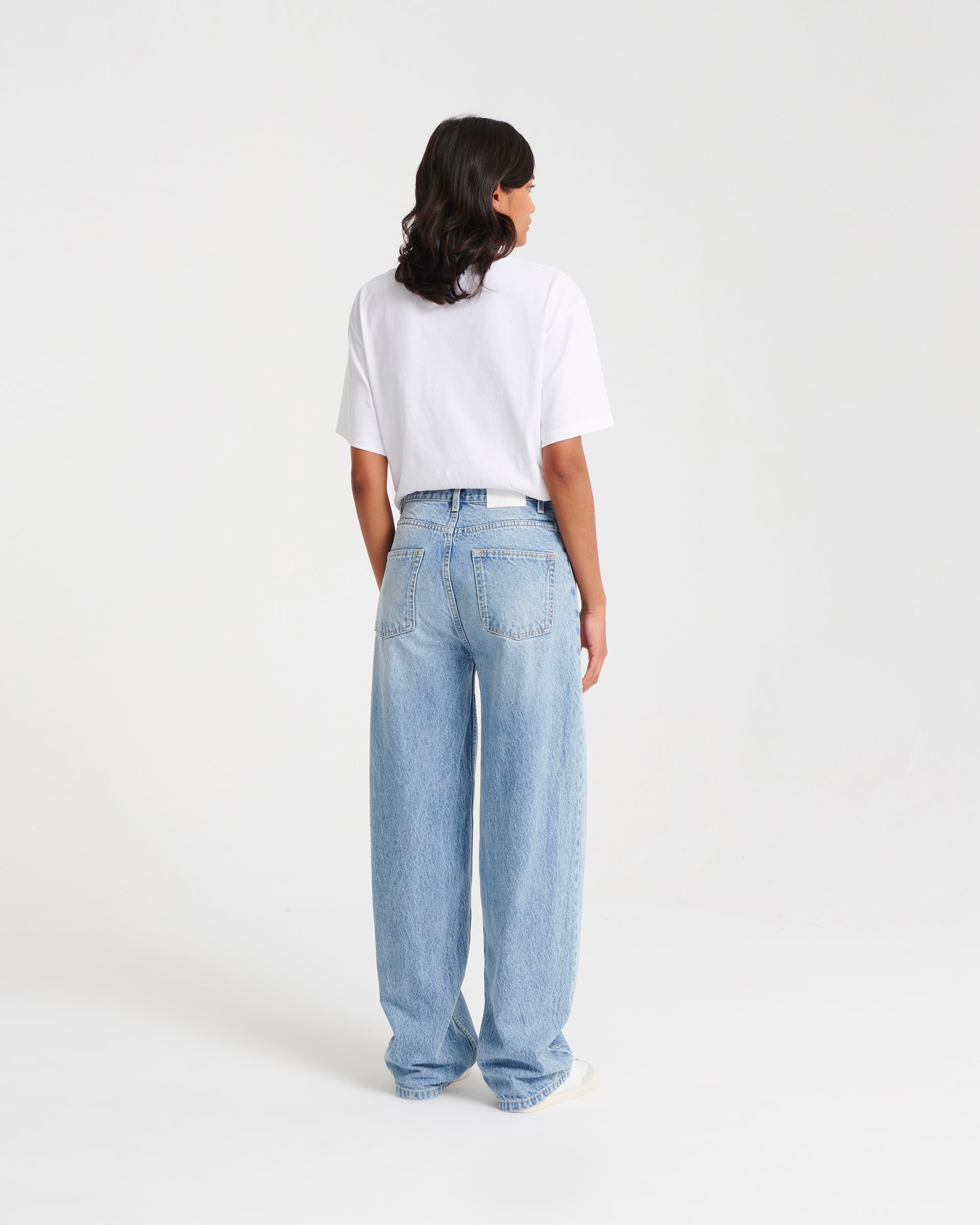 LIGHT BLUE / NEW / QTY : 0 / JAMIE Jean Droit Large - Light Blue