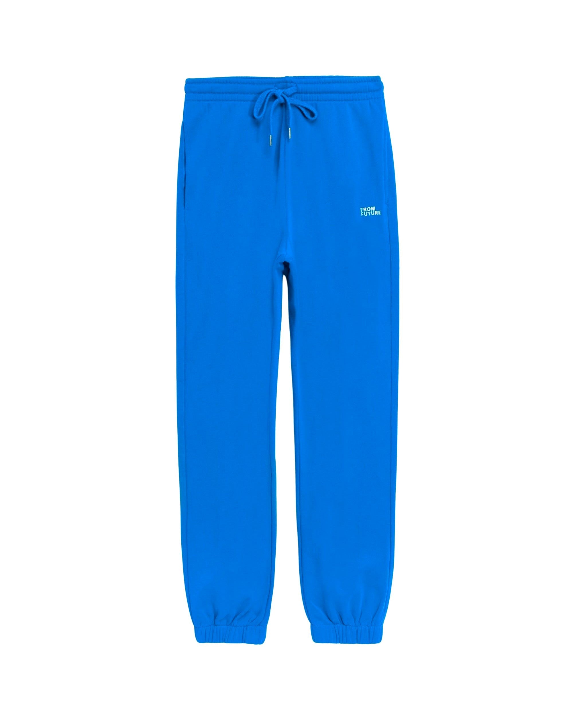 ROYAL BLUE / DJV / QTY : 2 / Pantalon Jogging Broderie FROM FUTURE - Royal Blue