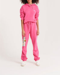 Pantalon de jogging classique à poches - Neon Pink