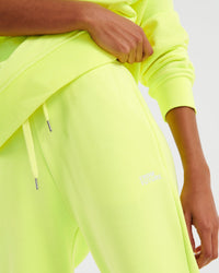 JAUNE FLUO / DJV / QTY : 2 / Pantalon Jogging Broderie FROM FUTURE - Jaune Fluo
