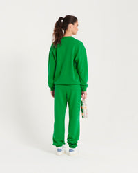 SUMMER GREEN / DJV / QTY : 1 / Pantalon Jogging Broderie FROM FUTURE - Summer Green
