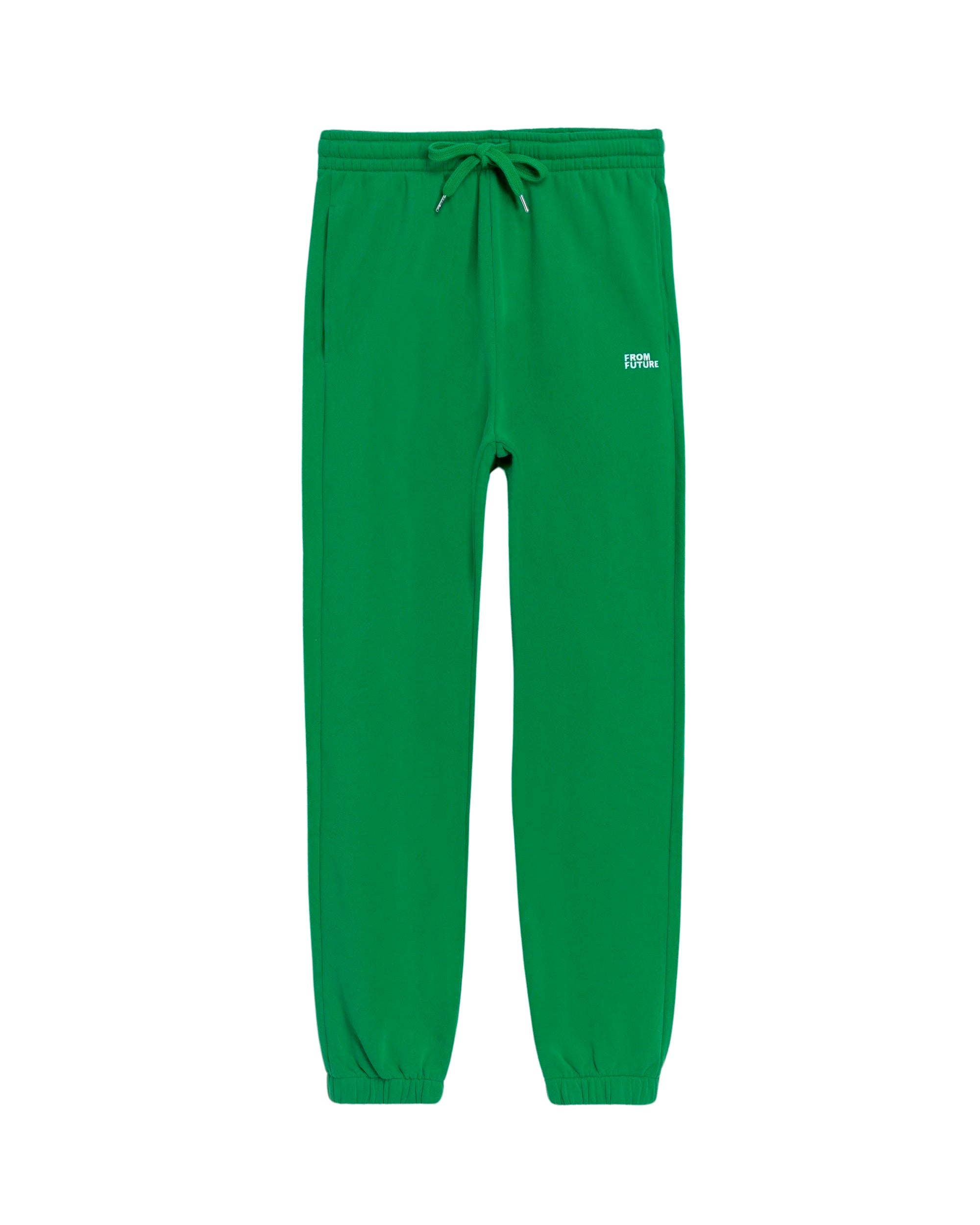 SUMMER GREEN / DJV / QTY : 1 / Pantalon Jogging Broderie FROM FUTURE - Summer Green