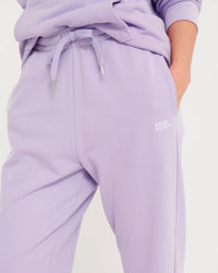 LILAS / DJV / QTY : 1 / Pantalon Jogging Broderie FROM FUTURE - Lilas