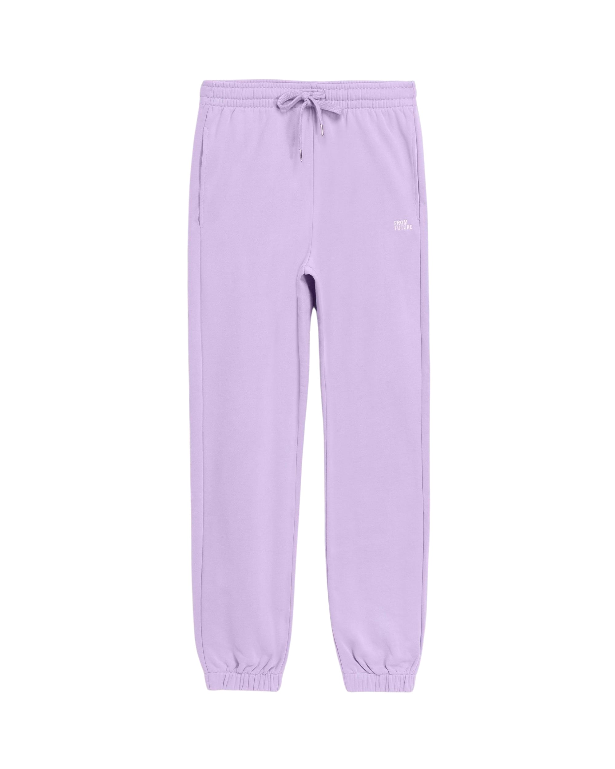 LILAS / DJV / QTY : 1 / Pantalon Jogging Broderie FROM FUTURE - Lilas