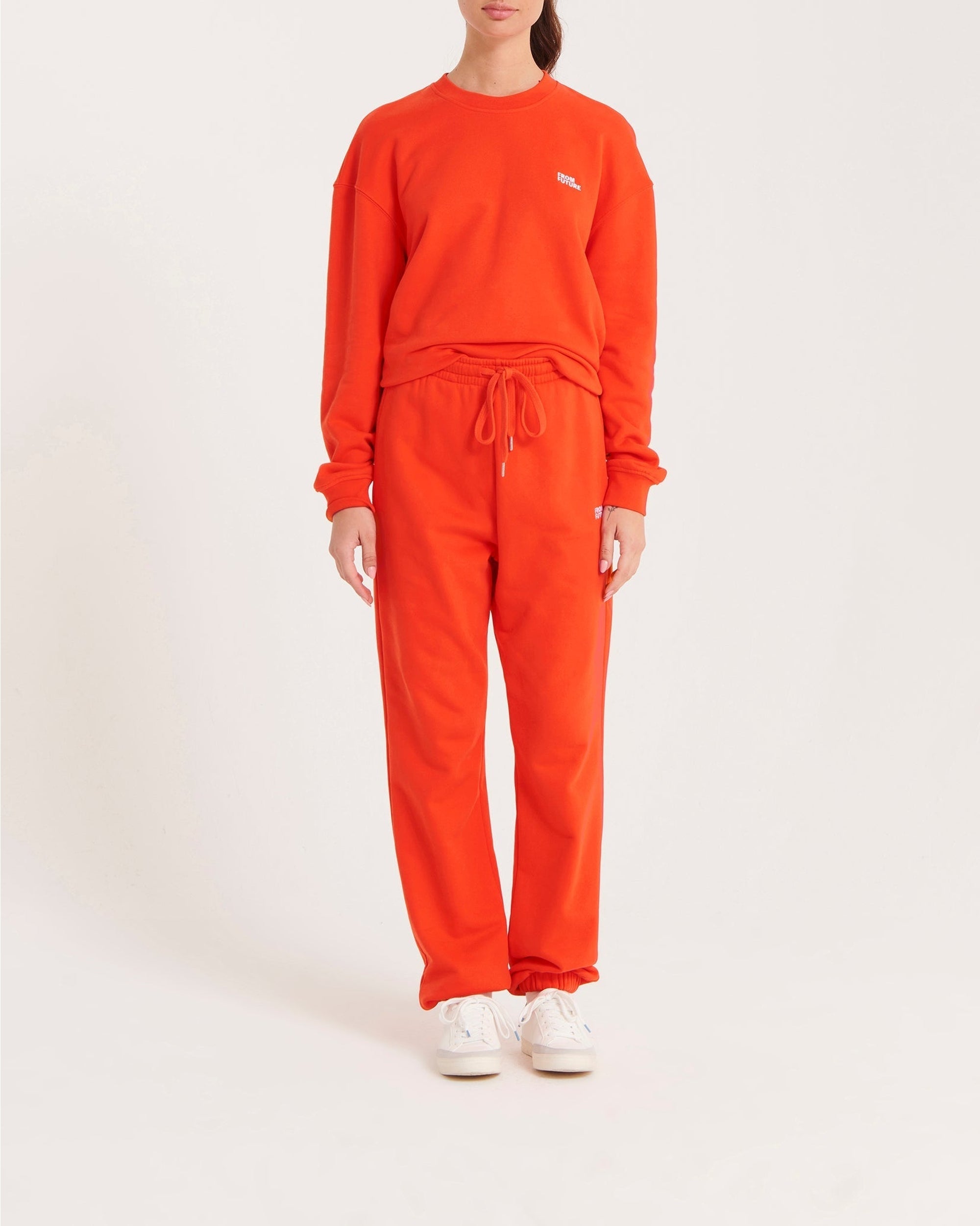 Pantalon de jogging classique à poches - Neon Orange