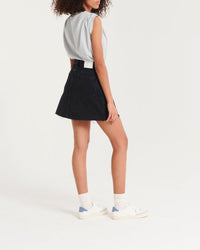 Jay trapeze mini skirt - Black