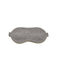 Masque de nuit en cachemire - Dark Heather Gray