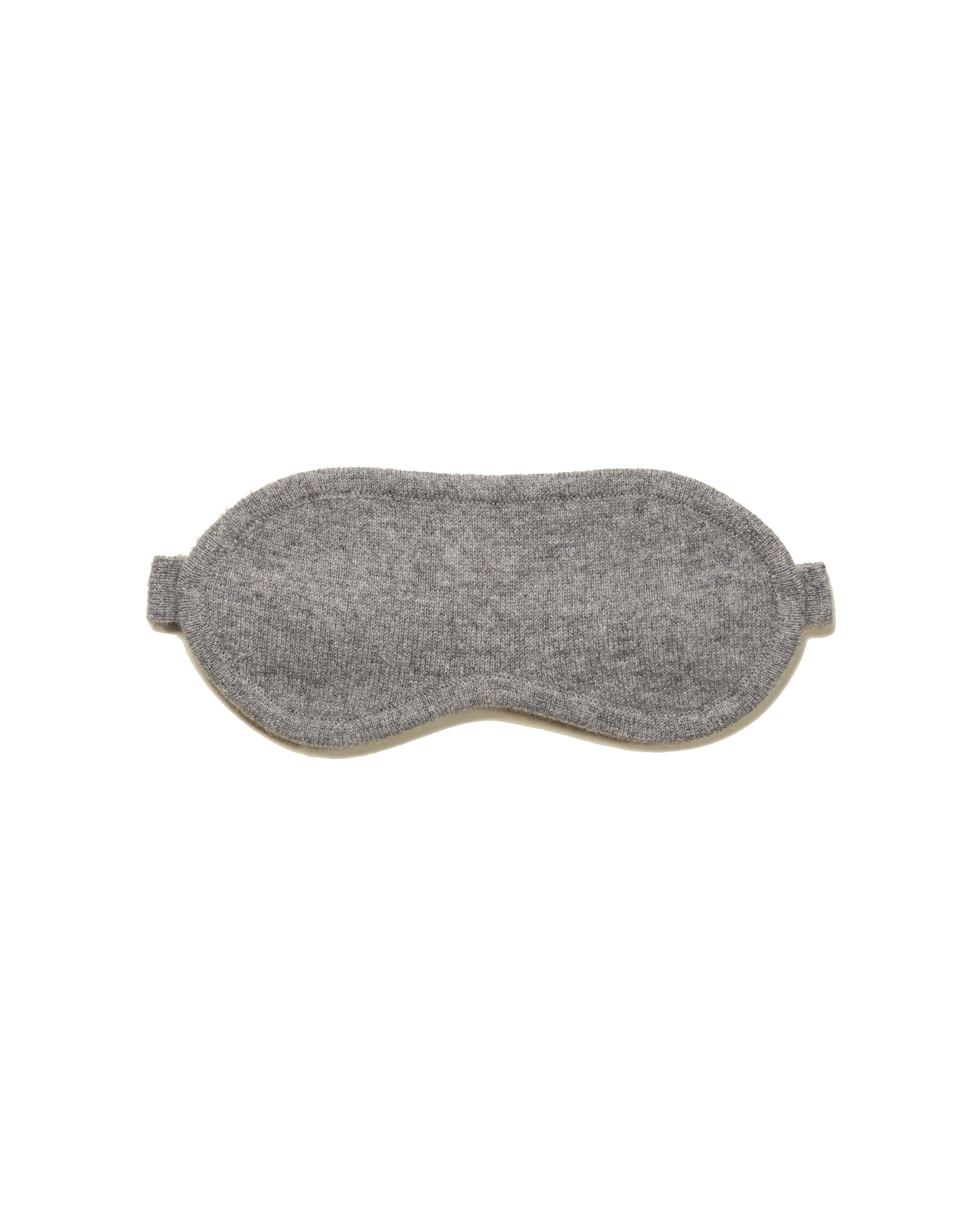 Masque de nuit en cachemire - Dark Heather Gray