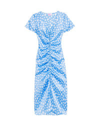 Robe Rosa  - Petits Cœurs Bleu