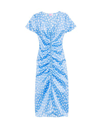 Robe Rosa - Petits Cœurs Bleu