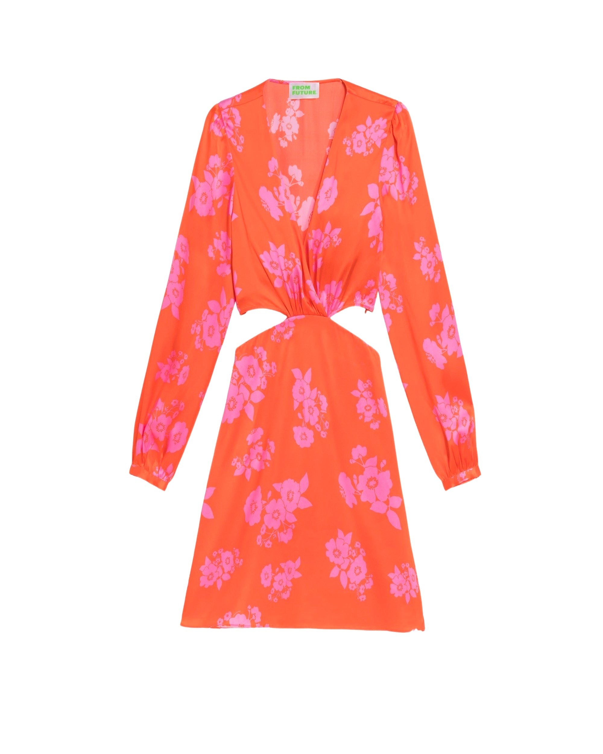 GRANDS BOUQUETS ORANGE / DJV / QTY : 1 / Robe Lolly - Grands Bouquets Orange