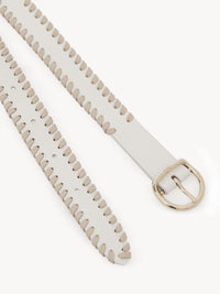 White & Beige BELT - White & Beige
