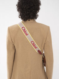Beige & Red CANVAS STRAP - Beige & Red