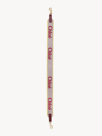 Beige & Red CANVAS STRAP - Beige & Red