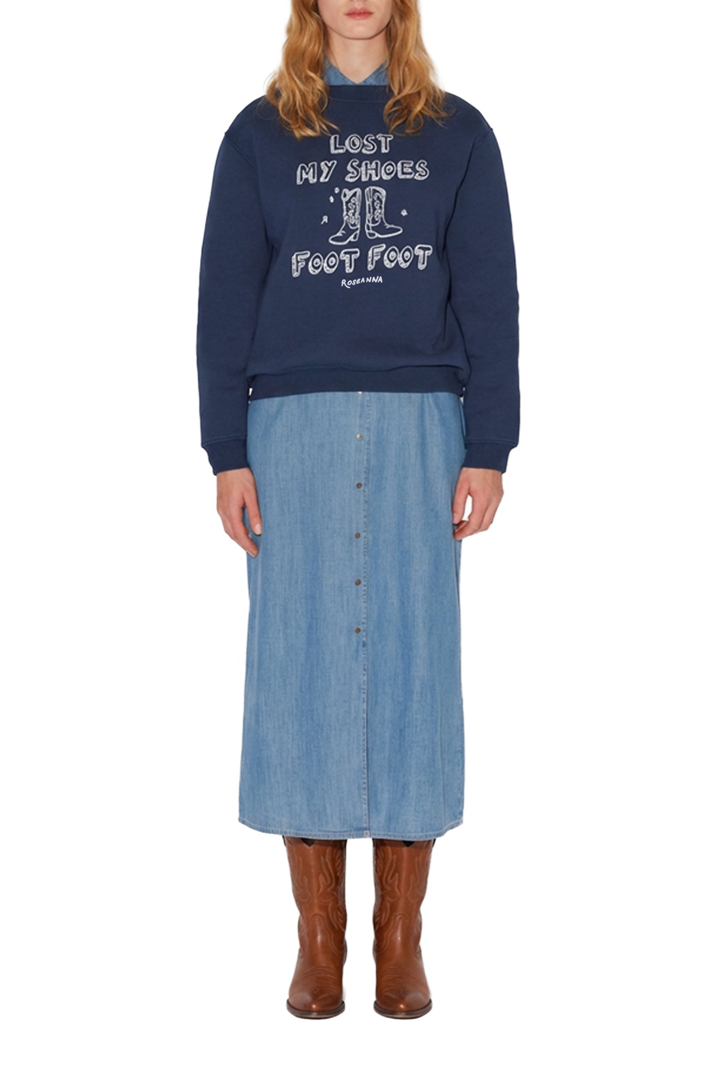 Louis Lost Sweatshirt - Navy