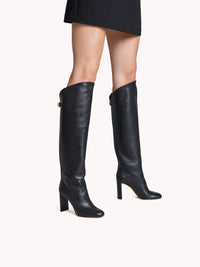 6qty DÉJÀ VU 320€ / Bottes Adriana 90 en cuir Nappa - Brown