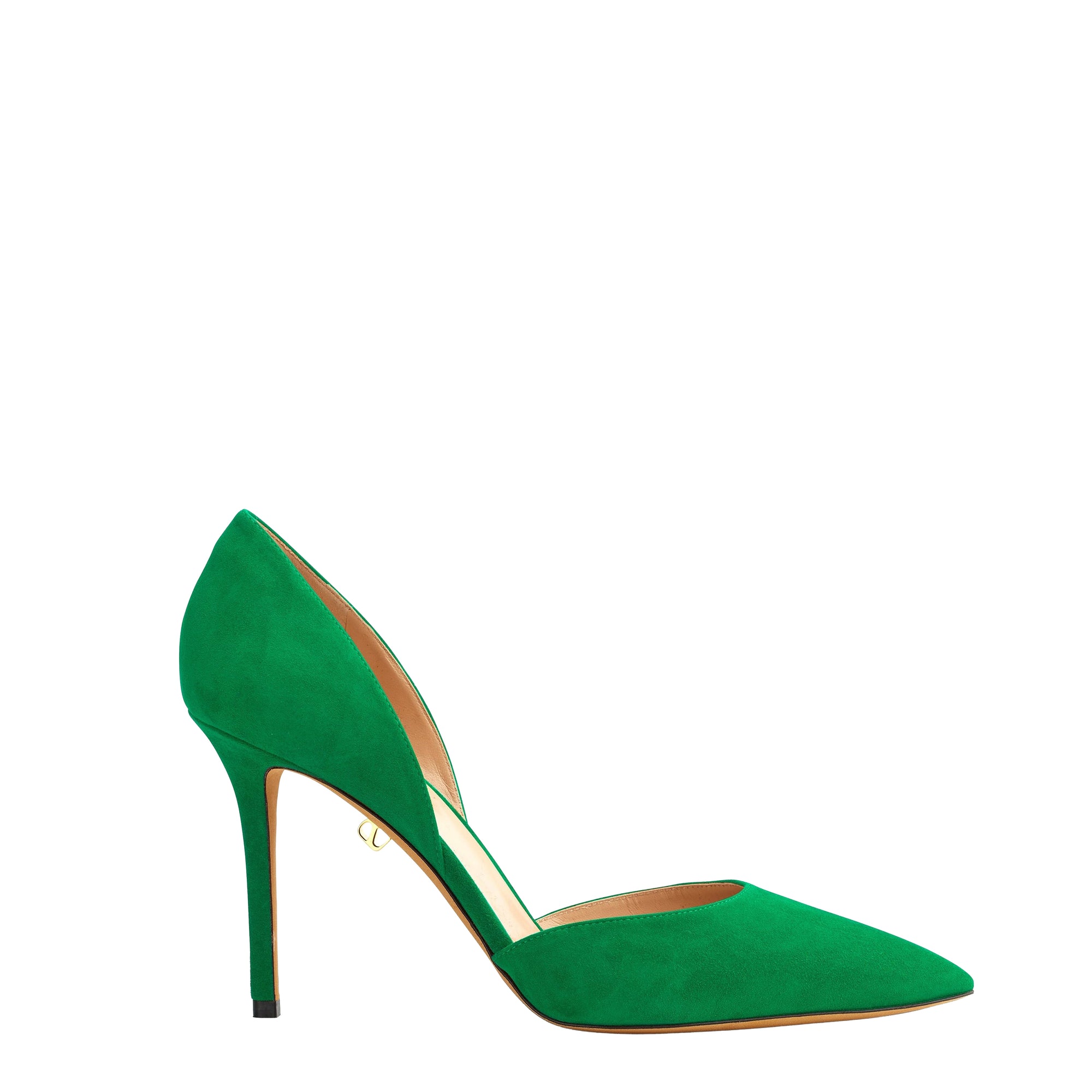 5qty DÉJÀ VU 190€ / Escarpins Nieves 90 en cuir suédé - Green