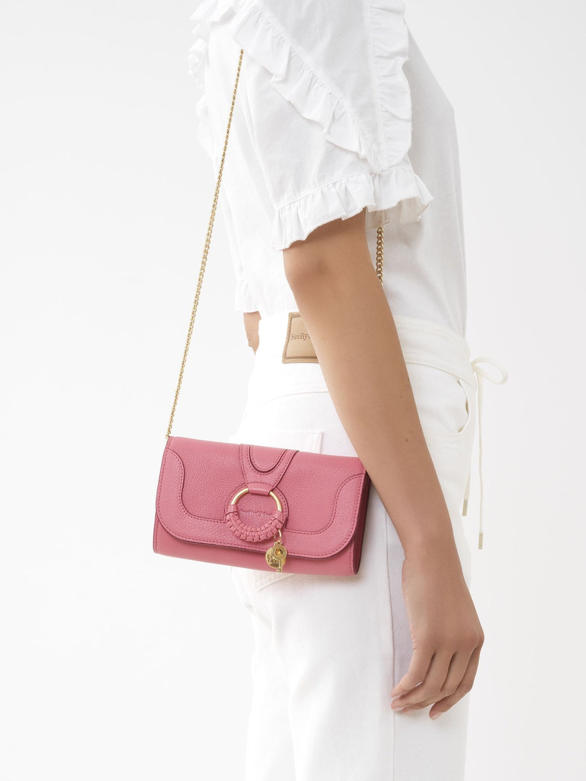Pushy Pink LONG WALLET WIT - Pushy Pink