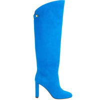 11qty NEW / Bottes Adriana 90 en cuir velours - Blue