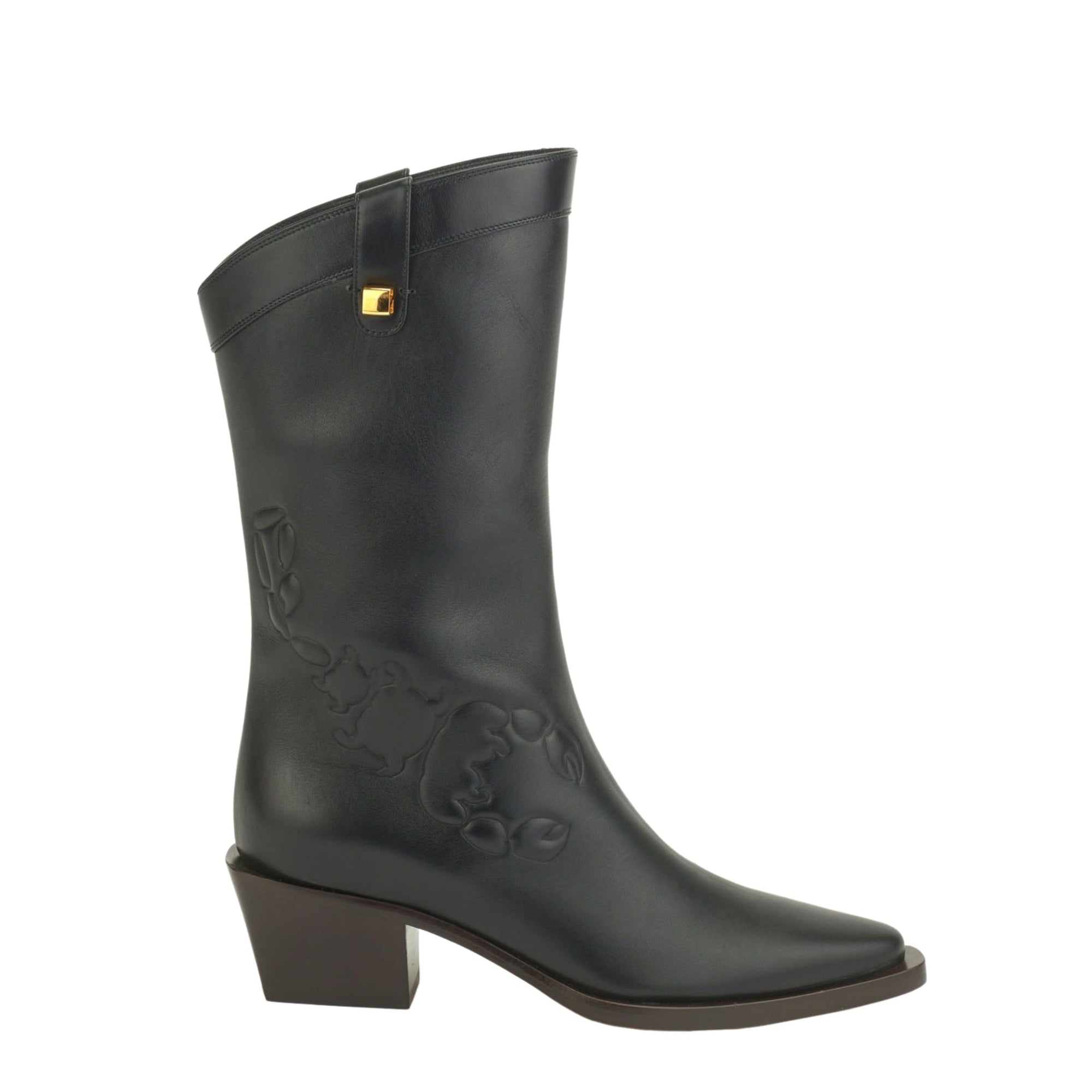 3qty DÉJÀ VU 280€ / Bottes Sienna 60 en cuir Nappa - Black