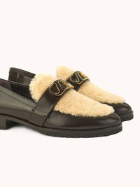 14qty DÉJÀ VU 250€ / Mocassins Blair en cuir - Brown