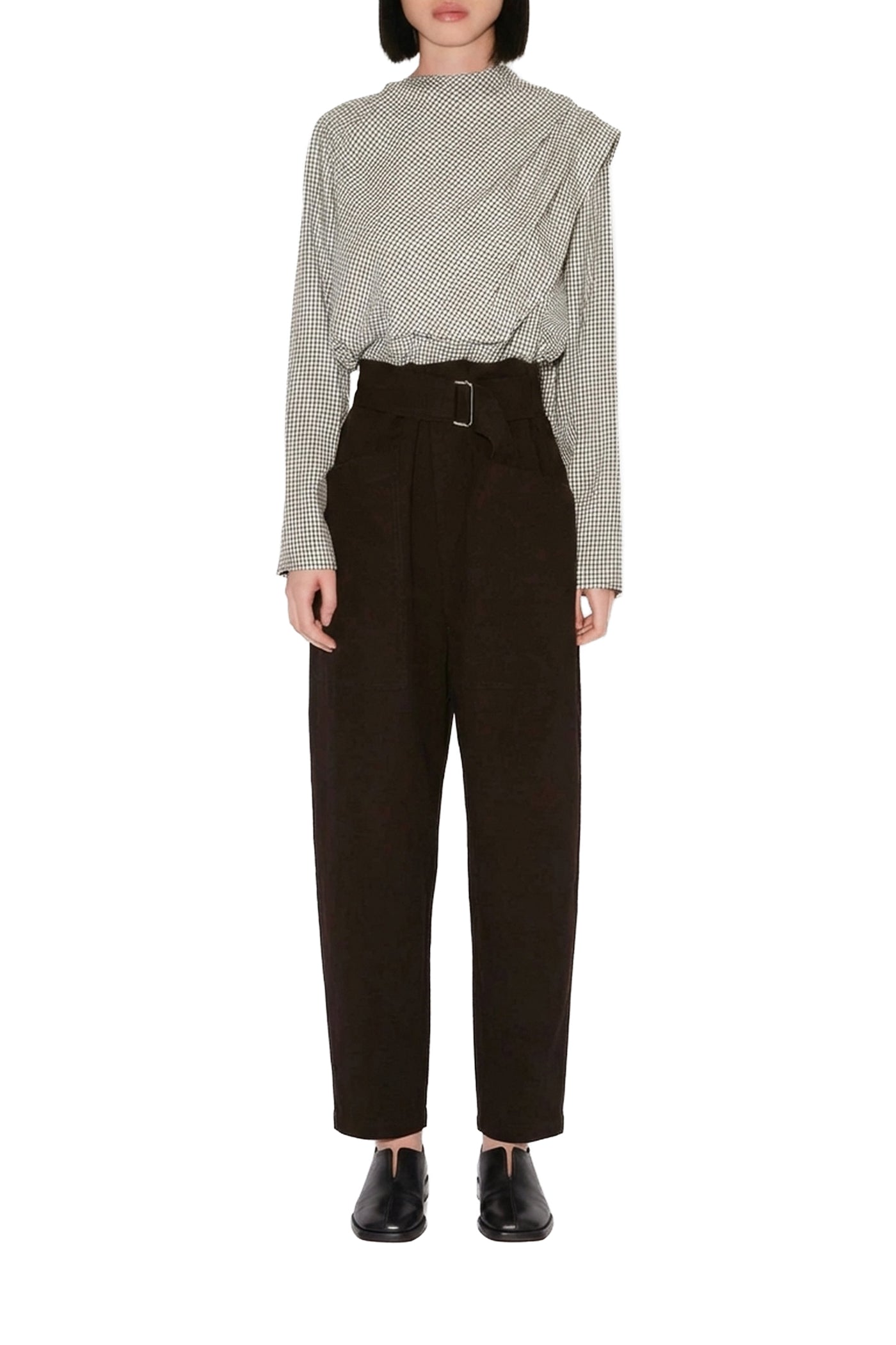 Blouse Blanche Sassy - Vichy
