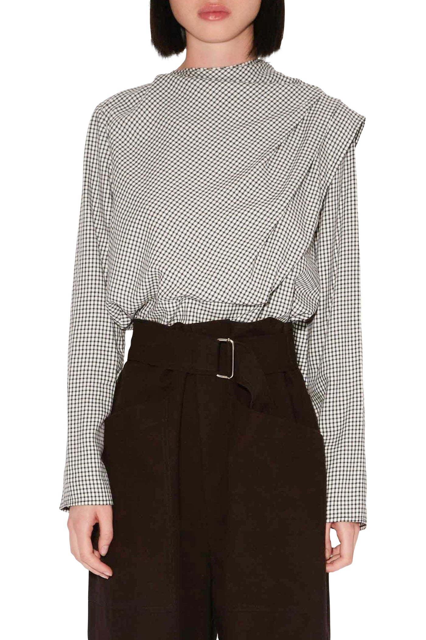 Blouse Blanche Sassy - Vichy