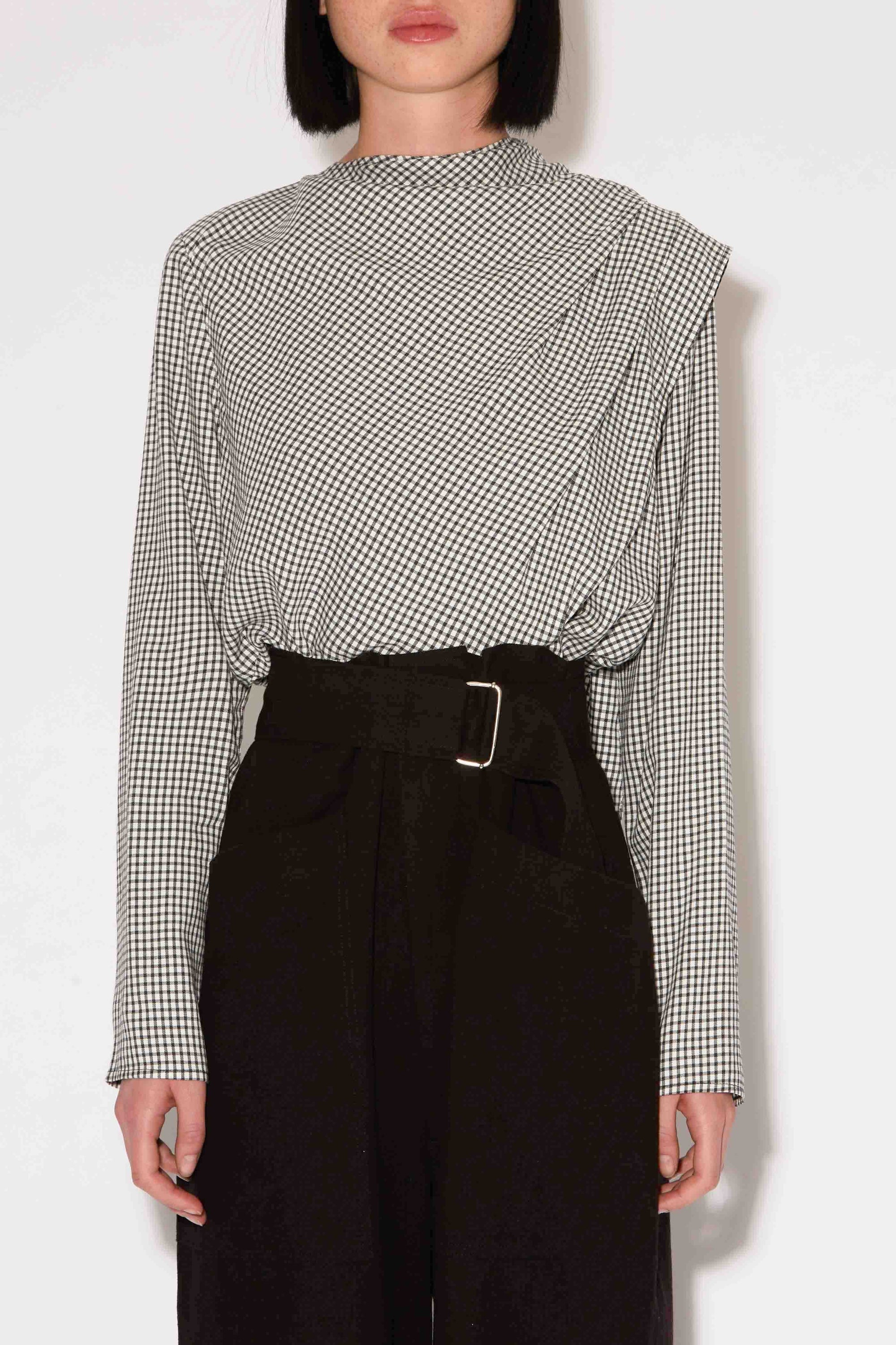 Blouse Blanche Sassy - Vichy