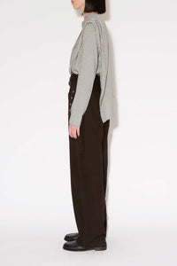 Blouse Blanche Sassy - Vichy